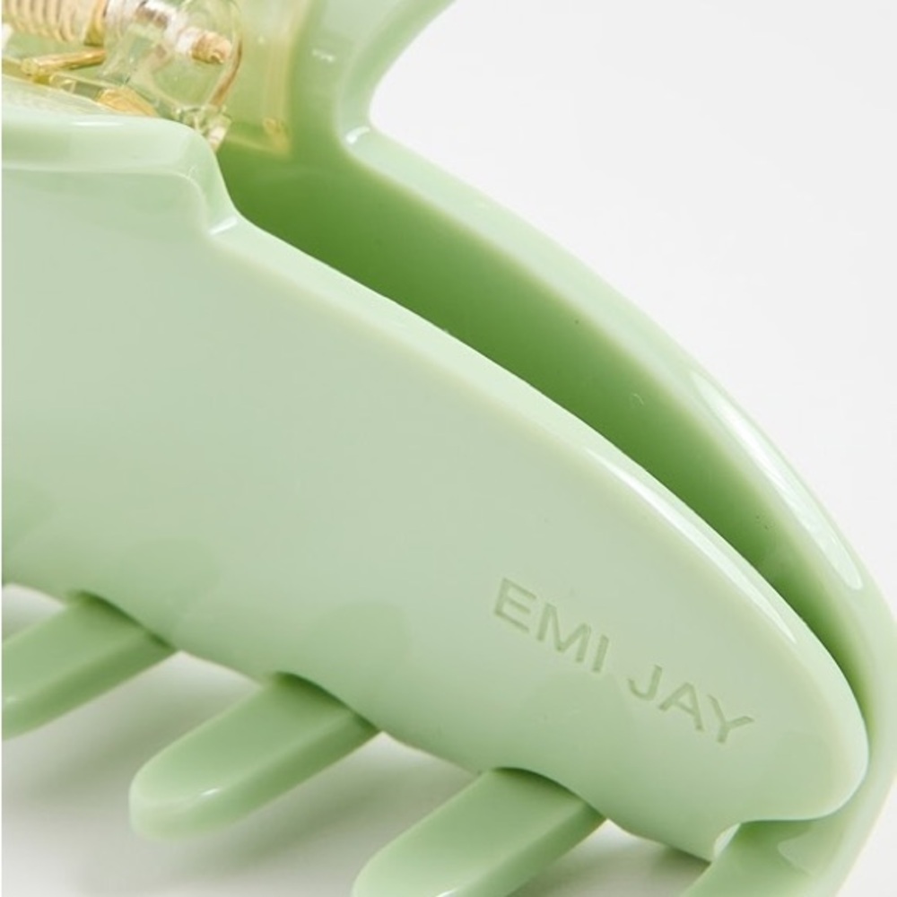 Emi Jay Big Effing Clip Pistachio & Pouch Bag - Picture 3 of 3